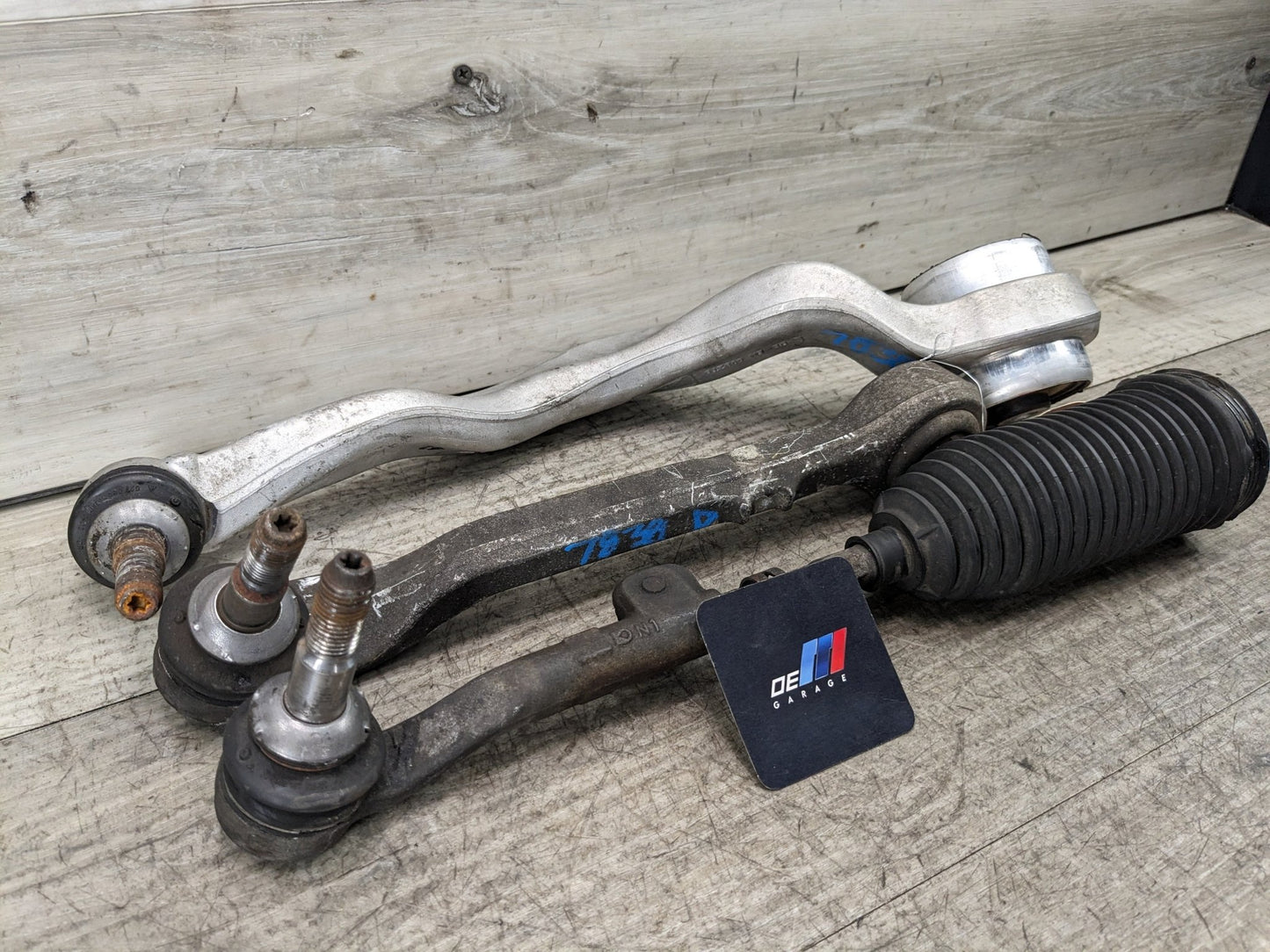 14-20 OEM BMW F30 F32 F36 AWD Front Left Upper Lower Control Arm Tie Rod SET