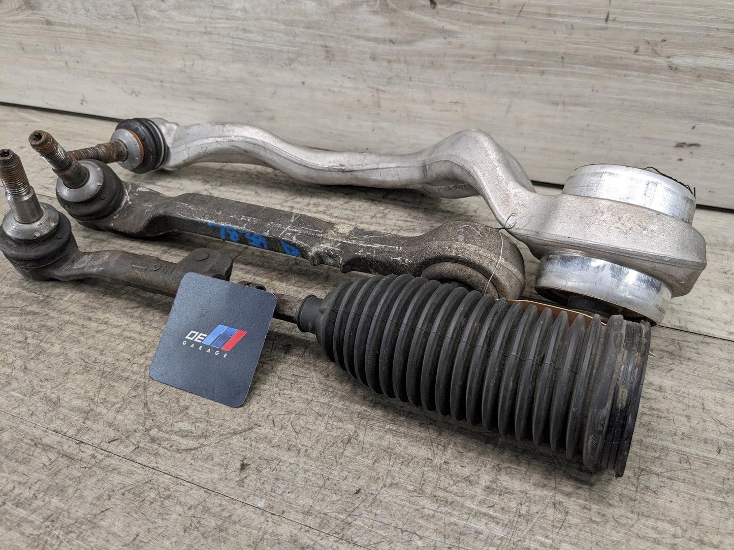 14-20 OEM BMW F30 F32 F36 AWD Front Left Upper Lower Control Arm Tie Rod SET