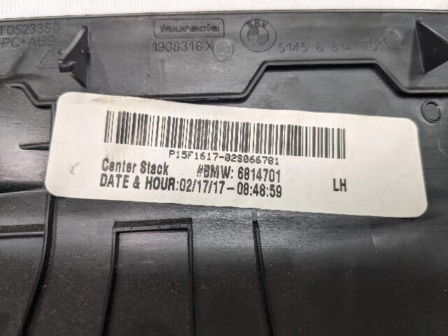 OEM BMW F15 X5 F16 X6 F85 X5M F86 X5M Dashboard Trim Cover Panel*