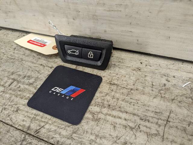 OEM BMW G12 F36 F10 F15 F85 M5 F06 M6 F01 F02 Rear Trunk Lid Center Lock Switch