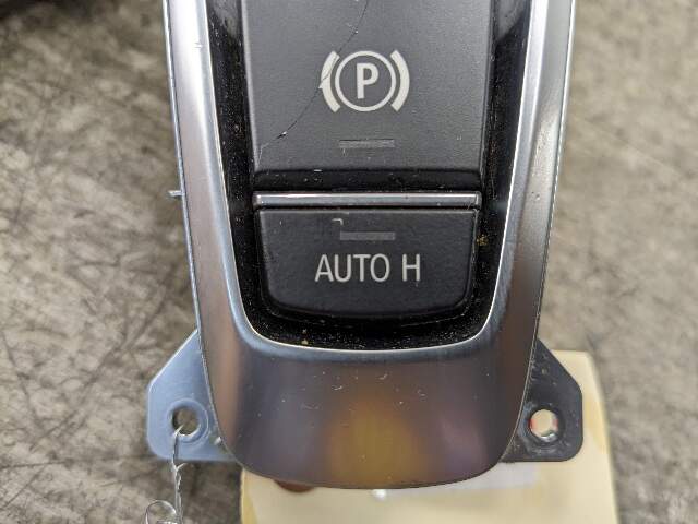 14-18 OEM BMW X5 F15 X6 F16 Parking Brake Auto Hold Switch w/ Trim Panel*