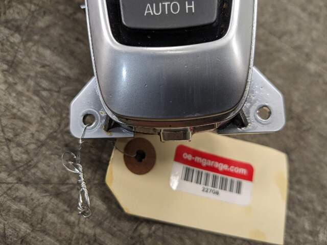 14-18 OEM BMW X5 F15 X6 F16 Parking Brake Auto Hold Switch w/ Trim Panel*