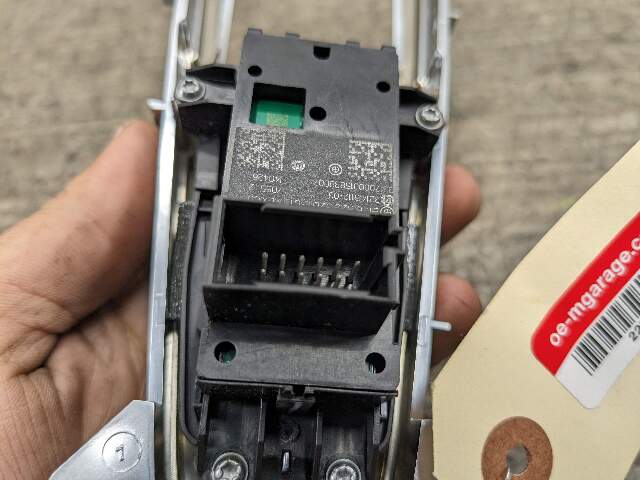 14-18 OEM BMW X5 F15 X6 F16 Parking Brake Auto Hold Switch w/ Trim Panel*