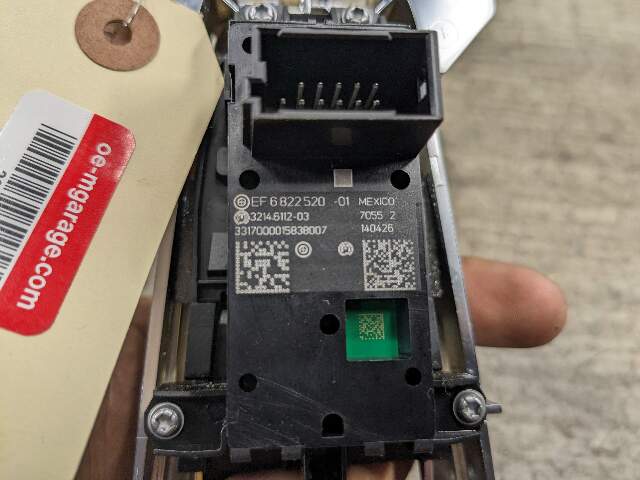 14-18 OEM BMW X5 F15 X6 F16 Parking Brake Auto Hold Switch w/ Trim Panel*