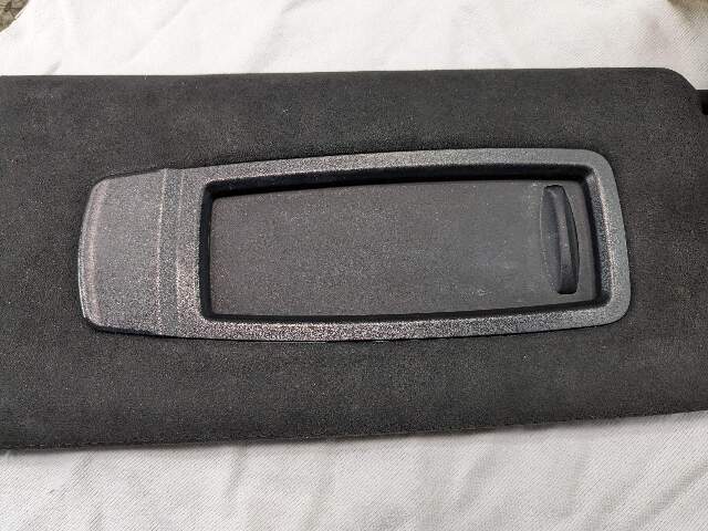 14-18 OEM BMW F15 F85 X5 X5M Left Right Interior Sun Visor ALCANTARA