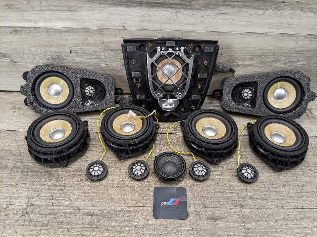 OEM BMW F15 F16 F85 X5 X6 M Audio Sound Speakers Tweeters Bang & Olufsen SET