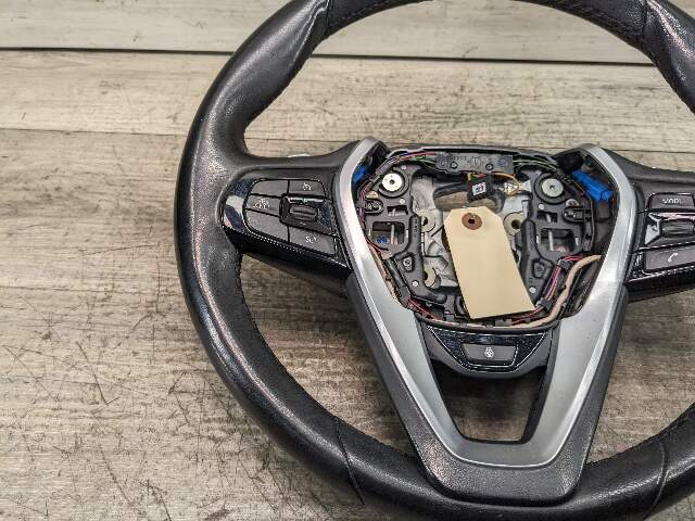 17-20 OEM BMW G30 G12 G14 G15 540 Steering Wheel Black Leather w/ Shifters*