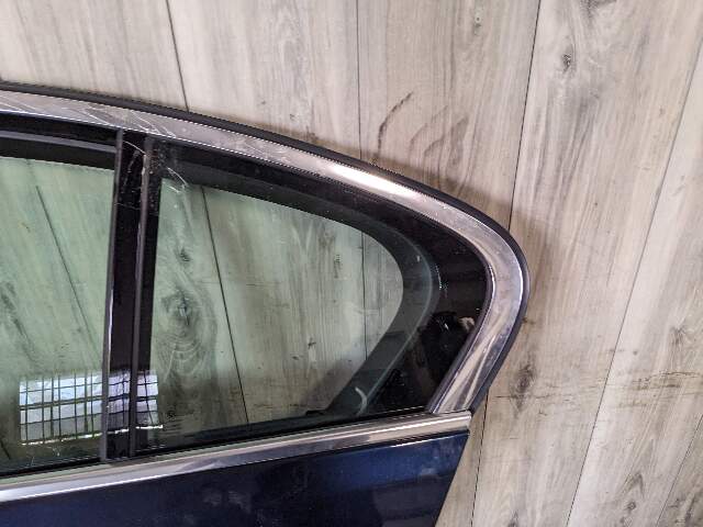 17-21 OEM BMW M5 F90 G30 Rear Driver Left Aluminum Door Shell Panel Blue A89*