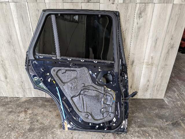 14-18 OEM BMW F15 F85 X5 X5M Rear Left Driver Side Door Shell Panel Black*