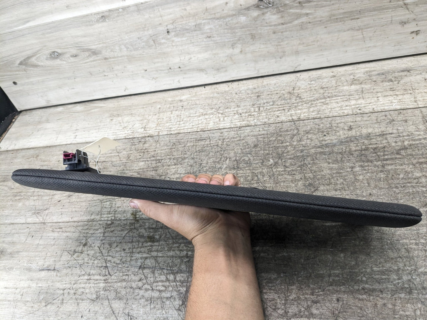 17-20 OEM BMW G30 F90 M5 Interior Left Driver Sun Visor Alcantara Black