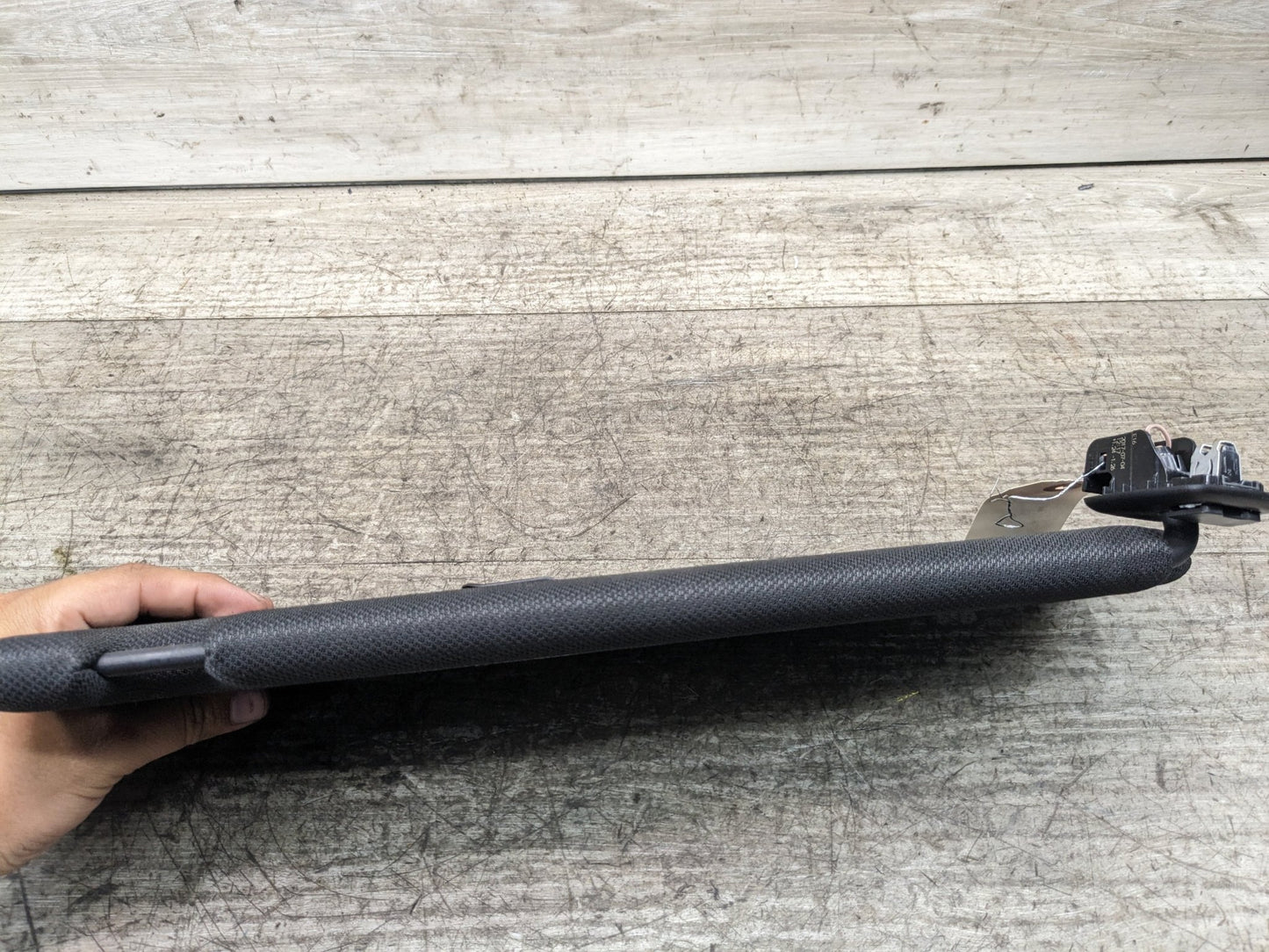 17-20 OEM BMW G30 F90 M5 Interior Left Driver Sun Visor Alcantara Black