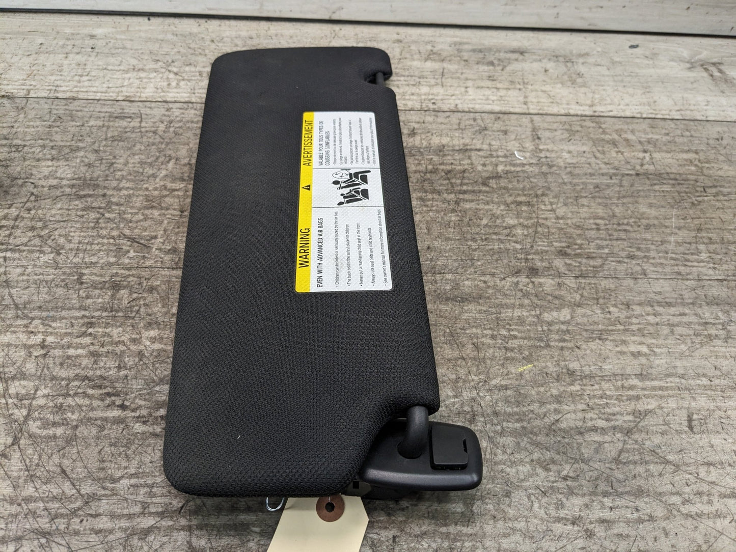 17-20 OEM BMW G30 F90 M5 Interior Left Driver Sun Visor Alcantara Black