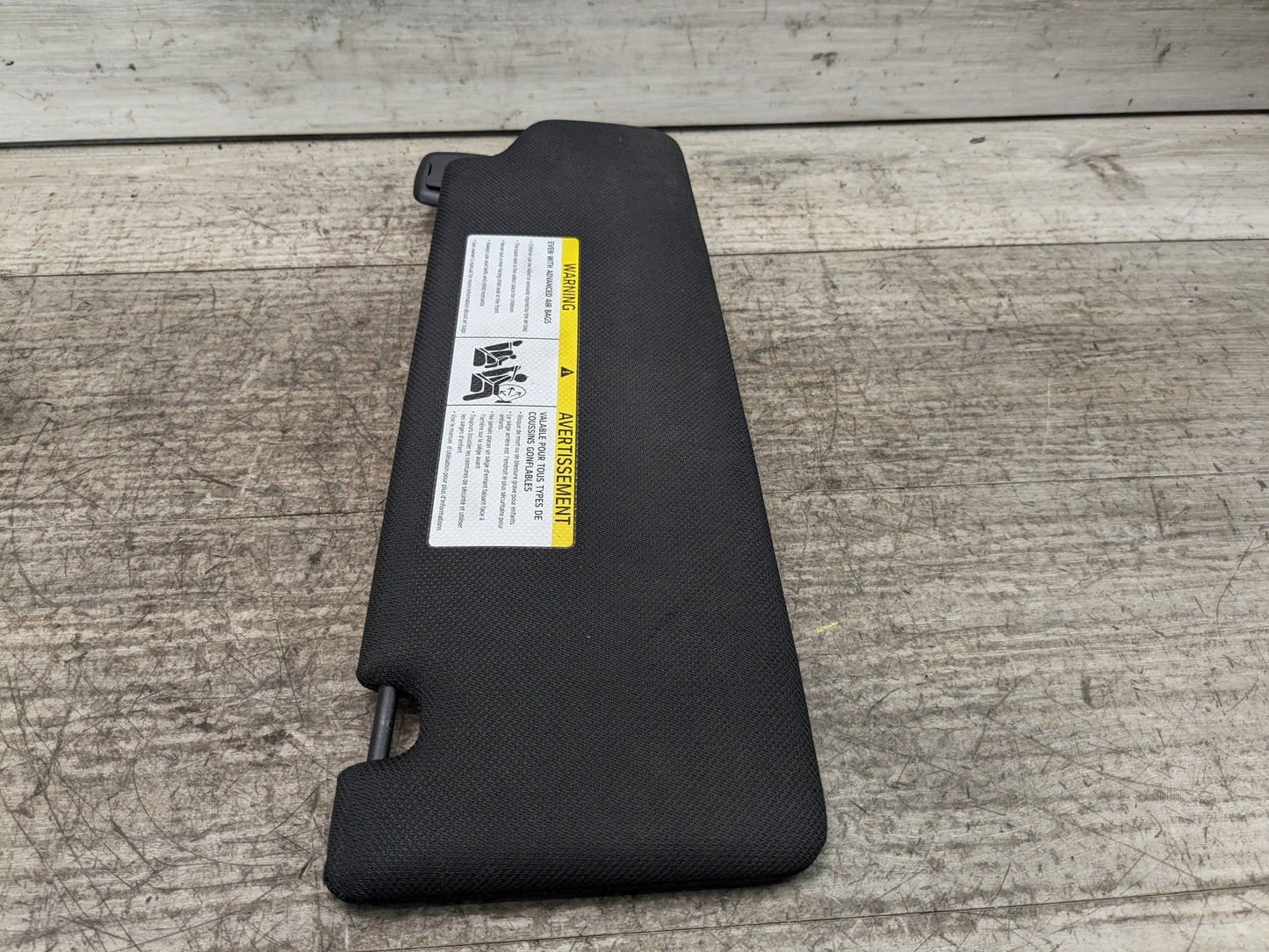 17-20 OEM BMW G30 F90 M5 Interior Left Driver Sun Visor Alcantara Black