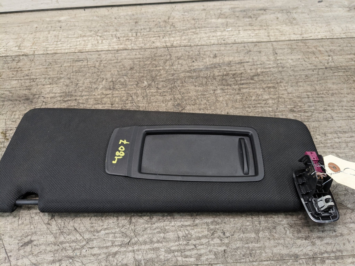 17-20 OEM BMW G30 F90 M5 Interior Left Driver Sun Visor Alcantara Black