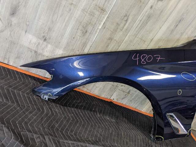 17-21 OEM BMW G30 530 540 M550 Front Left Driver Side Fender Panel Blue A89*