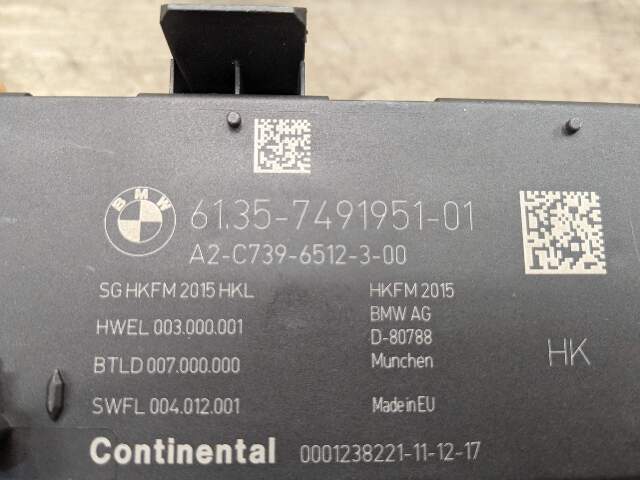 17-24 OEM BMW G12 G20 G80 G82 Trunk Tailgate Decklid Function Control Module
