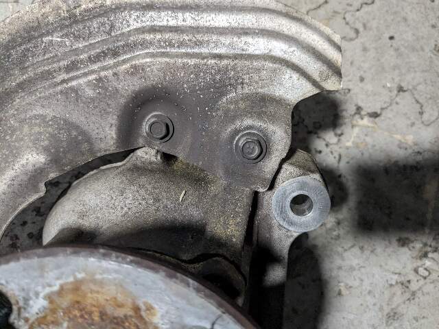 06-13 OEM BMW E82 E89 E90 E92 RWD Front Left Suspension Hub Spindle Knuckle*