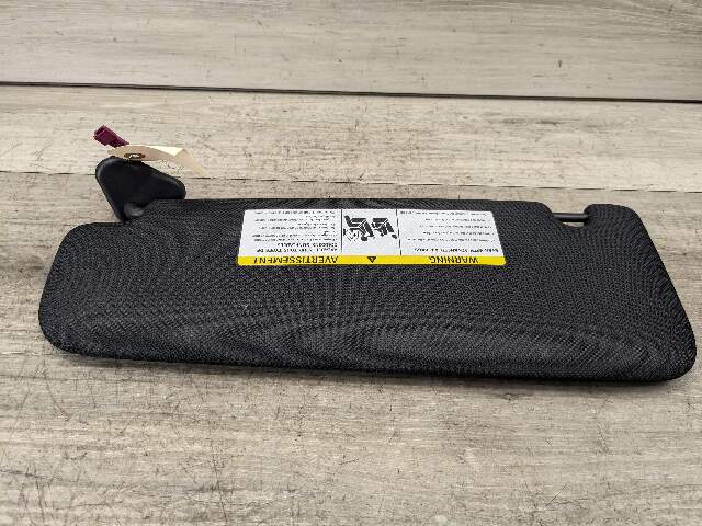 16-19 OEM BMW G12 740 750 Right Passenger Interior Sun Visor Anthracite Black