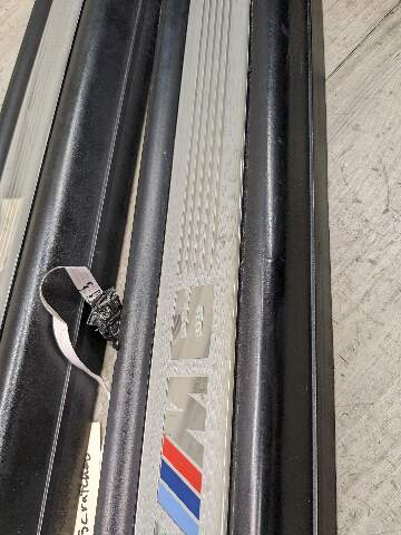 12-18 OEM BMW M6 F12 Front Door Sills Cover Illuminated Trim Scuff Plate SET*