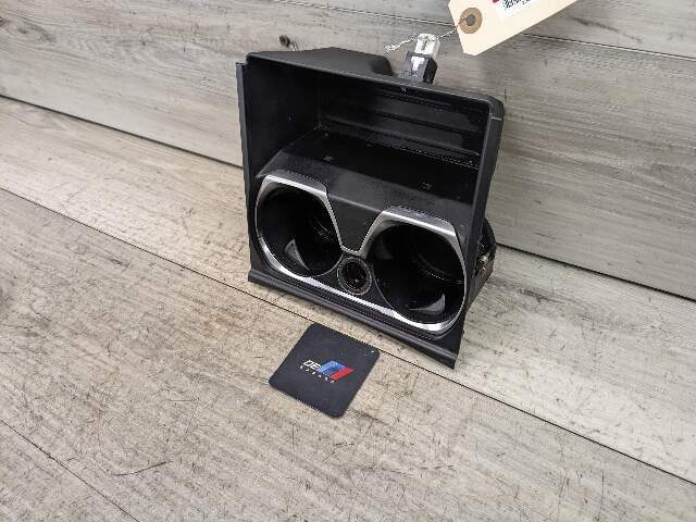 16-19 OEM BMW G11 G12 740 750 Center Console Cup Holder USB Charging Port
