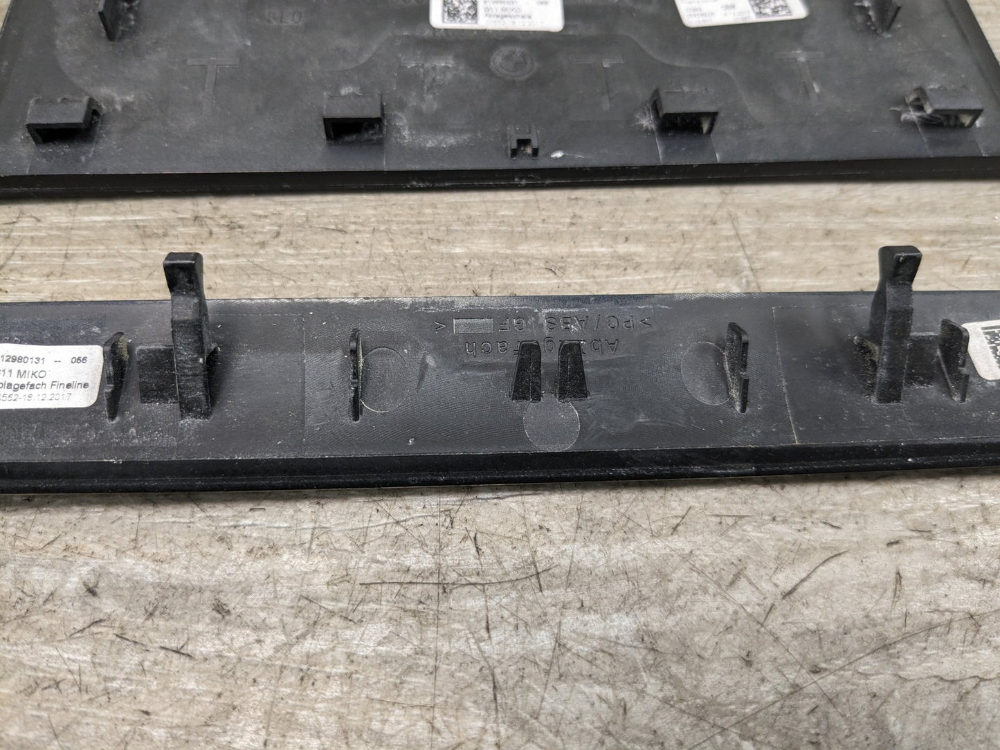 16-19 OEM BMW G11 G12 740 750 Center Console Cup Holder Trim Cover Panel*