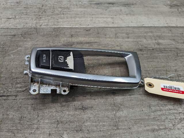 OEM BMW F06 F10 F13 F12 F25 X3 Parking Brake Auto Hold Switch w/ Trim Panel