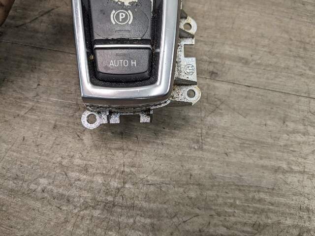 OEM BMW F06 F10 F13 F12 F25 X3 Parking Brake Auto Hold Switch w/ Trim Panel