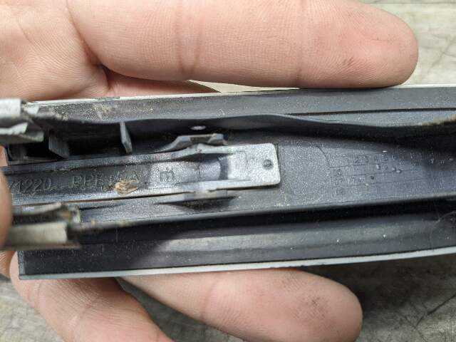 OEM BMW E93 328 335 M3 F33 F83 M4 Convertible Roof Top Hinge Cover Left Silver