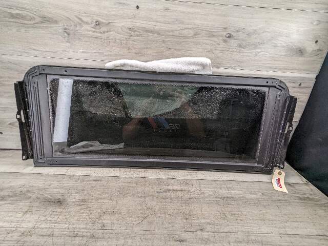 14-18 OEM BMW F15 F85 X5 M Rear Sunroof Window Glass Panel Panoramic Roof Top