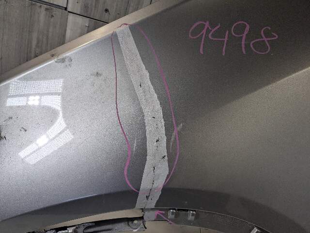 14-18 OEM BMW F85 X5M Front Left Driver Side Fender Panel Gray C28 *NOTE