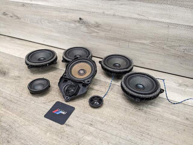 11-17 OEM BMW F25 F26 X3 X4 Stereo Audio Mid Range Speakers Hi-Fi SET