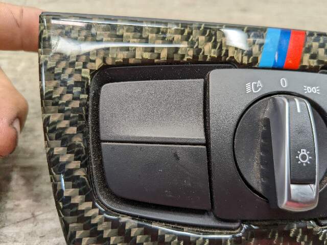 15-20 OEM BMW M3 M4 F80 F82 Headlight Switch Control Panel Light Module*