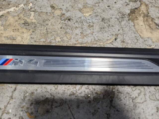 15-20 OEM BMW F82 M4 Coupe Door Sill Plate Molding Trim Right M SPORT*