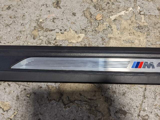 15-20 OEM BMW F82 M4 Coupe Door Sill Plate Molding Trim Right M SPORT*
