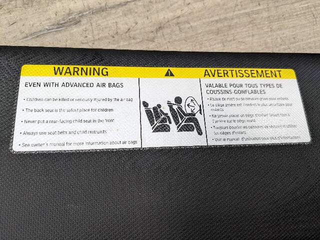 OEM BMW F30 F32 F80 M3 M4 335 Interior Sun Visor Left Driver Anthracite Black