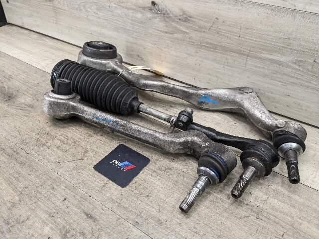 OEM BMW E82 E88 E90 E92 E93 RWD Front Left Lower Upper Control Arm w/ Tie Rod