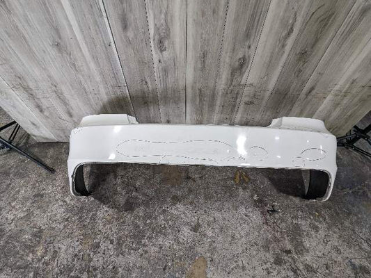 08-13 OEM BMW E88 E82 135i M-Sport Rear Bumper Cover Complete W/O PDC White*