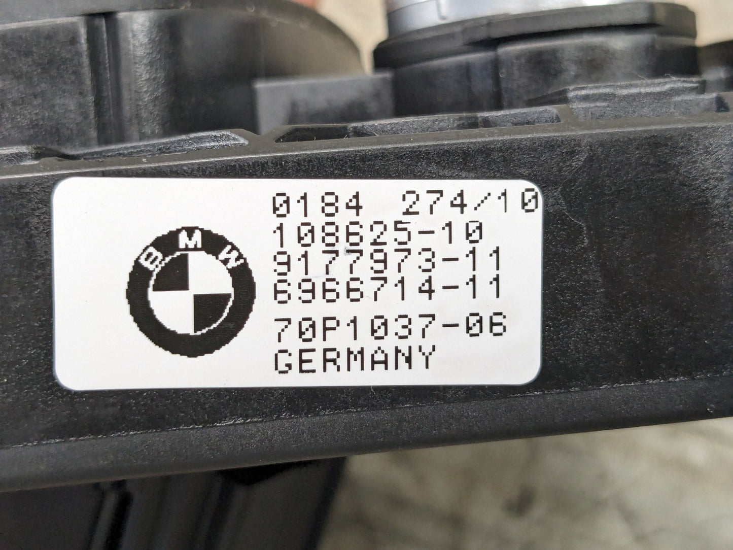 08-13 OEM BMW E70 E71 X5 X6 M Engine Start Stop Button Push Dash Switch Black