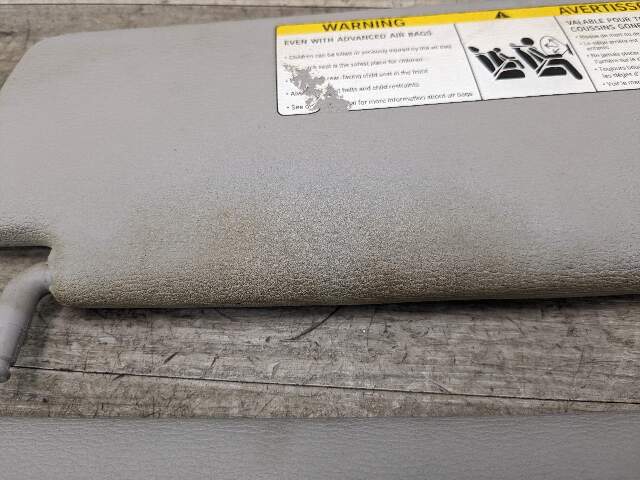 08-13 OEM BMW E70 X5 Interior Sun Visor Leather GRAY/VINYL SET*