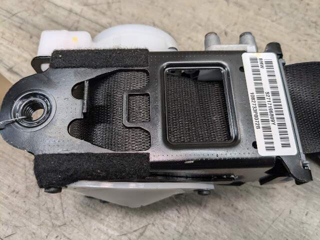 07-13 OEM BMW E70 X5 X6 Front Right Passenger Seat Belt Seatbelt Retractor Black