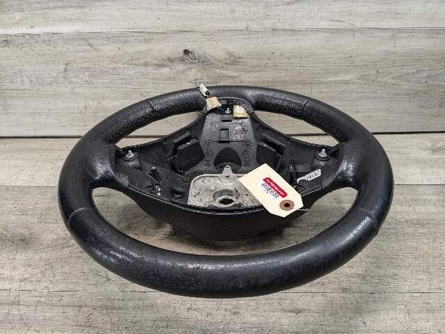 OEM BMW E82 E88 E90 E92 E93 Steering Wheel Black Leather BARE*