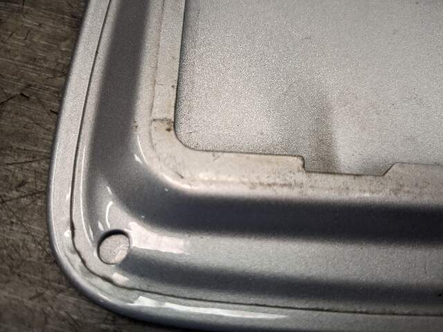 07-13 OEM BMW E90 E91 Rear Fuel Gas Tank Flap Lid Cover Silver*