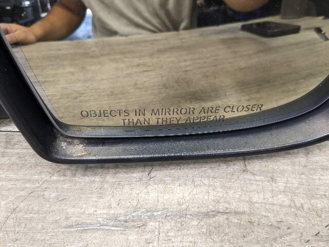 10-13 OEM BMW E70 X5M Right Side Power Folding Mirror Assembly Camera Brown