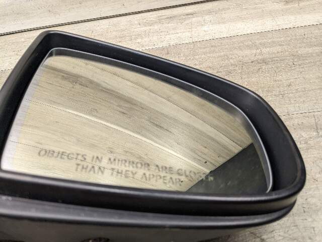 10-13 OEM BMW E70 X5M Right Side Power Folding Mirror Assembly Camera Brown