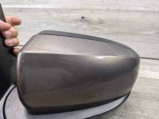 10-13 OEM BMW E70 X5M Left Side Power Folding Mirror Assembly Camera Brown*