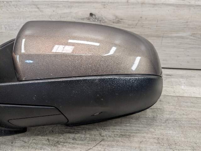 10-13 OEM BMW E70 X5M Left Side Power Folding Mirror Assembly Camera Brown*