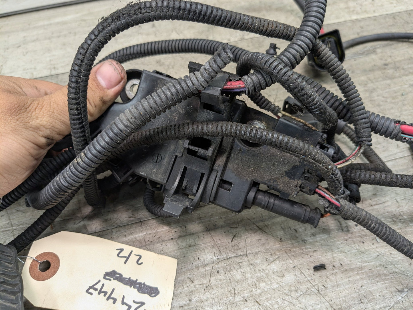 OEM BMW F07 F10 F11 F25 X3 X5 X6 N55 Engine AT Sensoric Wiring Harness SET