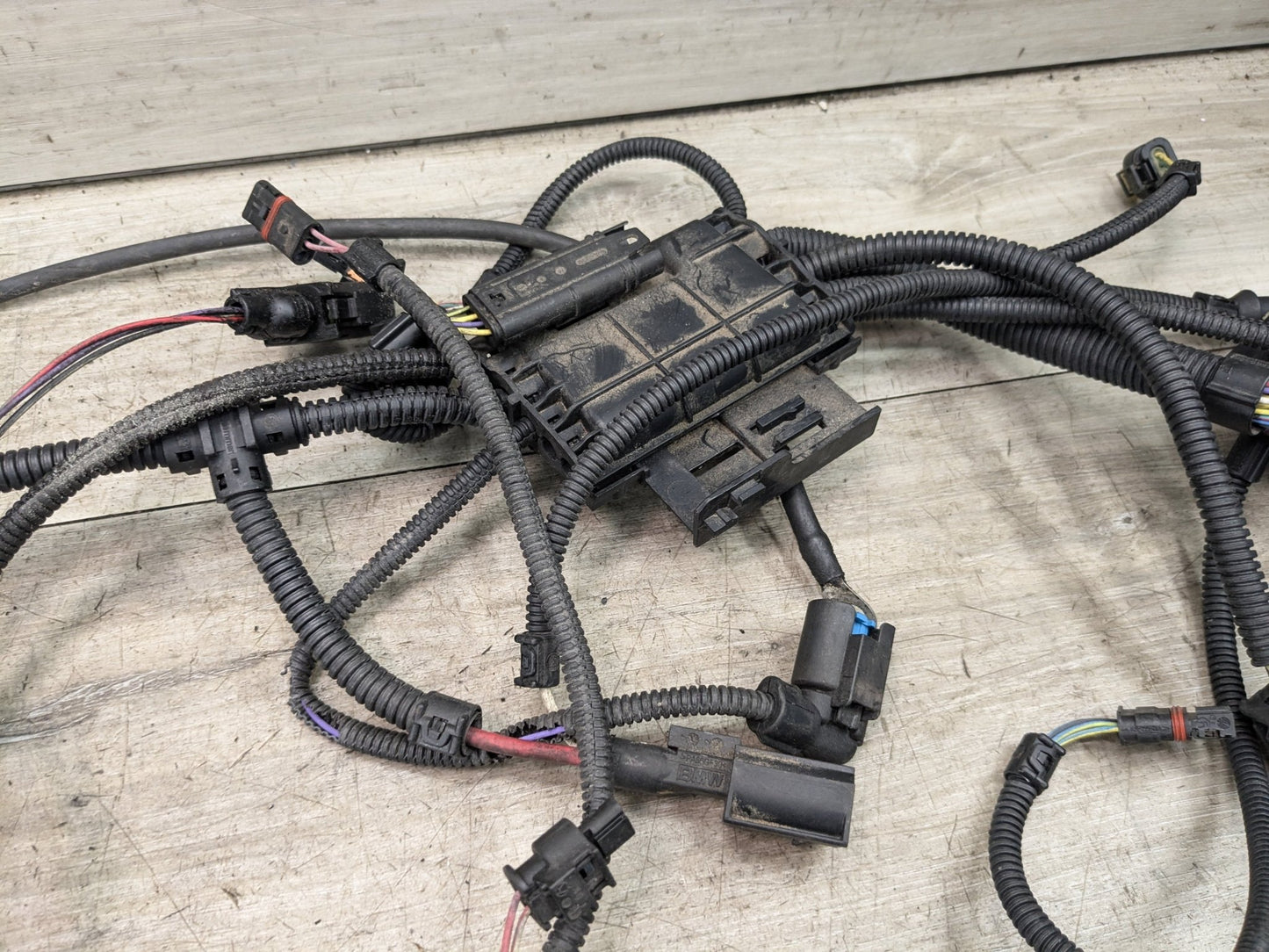 OEM BMW F07 F10 F11 F25 X3 X5 X6 N55 Engine AT Sensoric Wiring Harness SET