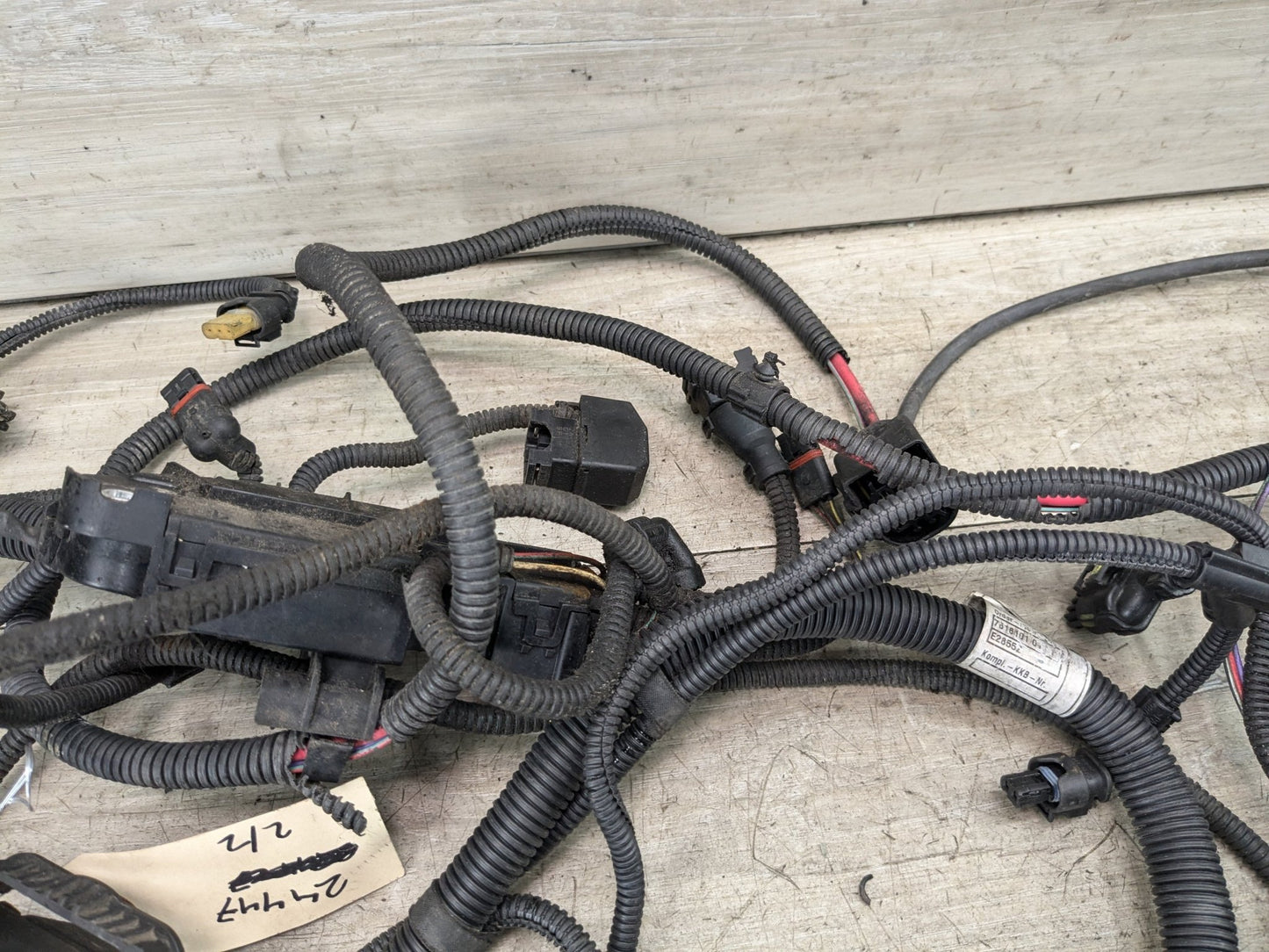 OEM BMW F07 F10 F11 F25 X3 X5 X6 N55 Engine AT Sensoric Wiring Harness SET