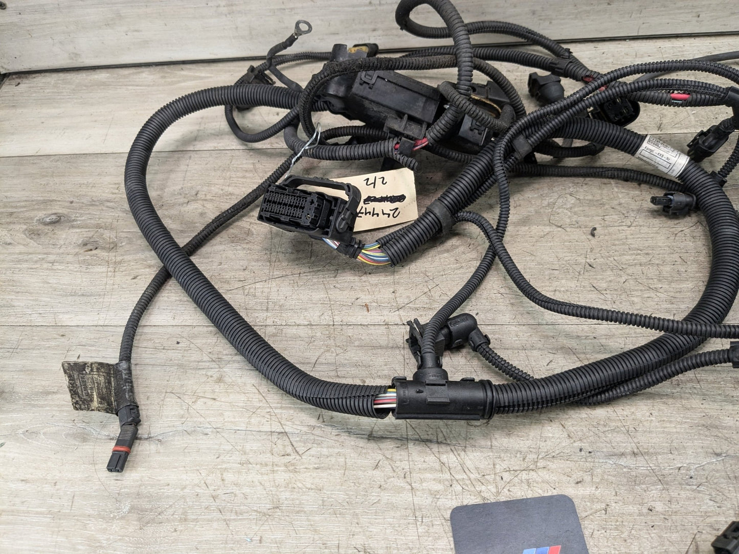 OEM BMW F07 F10 F11 F25 X3 X5 X6 N55 Engine AT Sensoric Wiring Harness SET